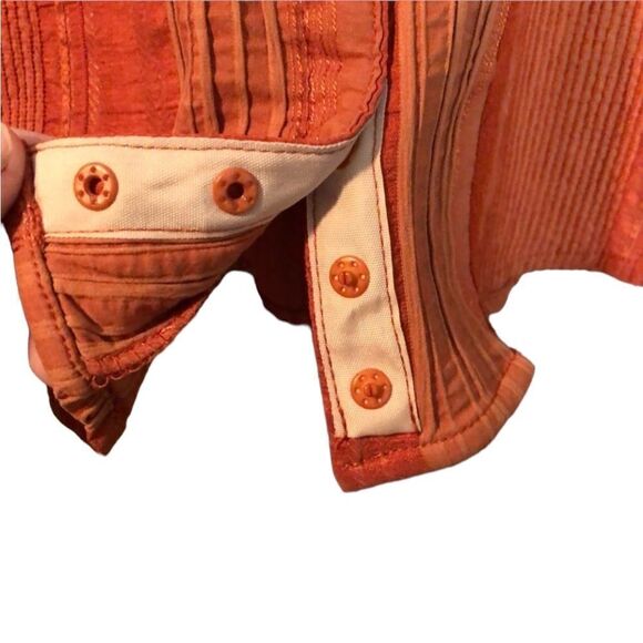 3 for $30! Xanaka orange snap tank top‎ - Picture 9 of 10